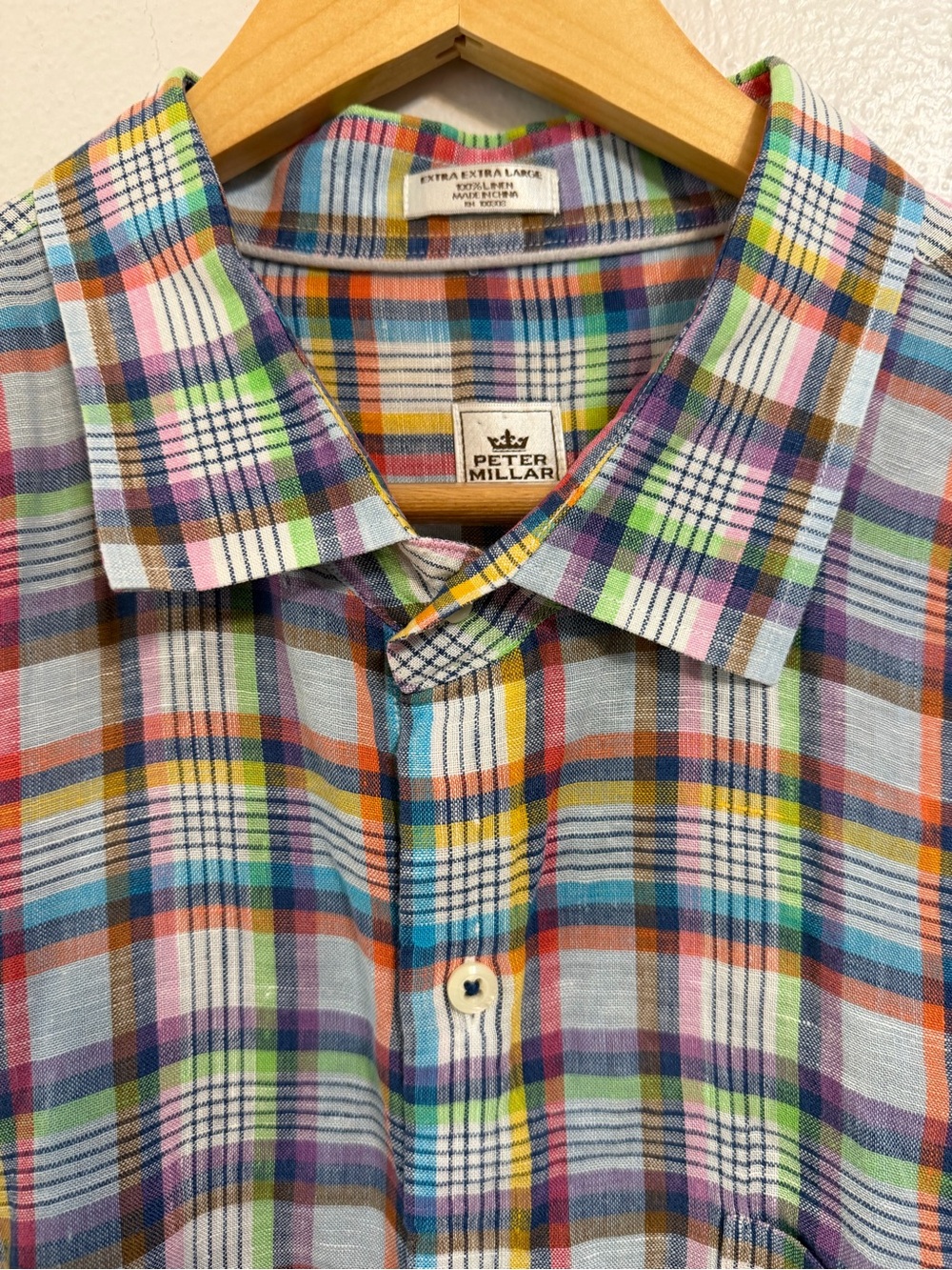 PETER MILLAR 100% linen summer ready!! XXL